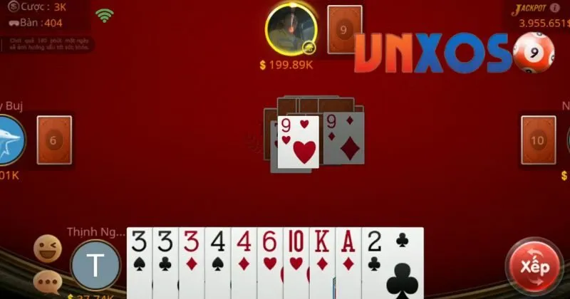 Game bài VNSOXO Tiến lên